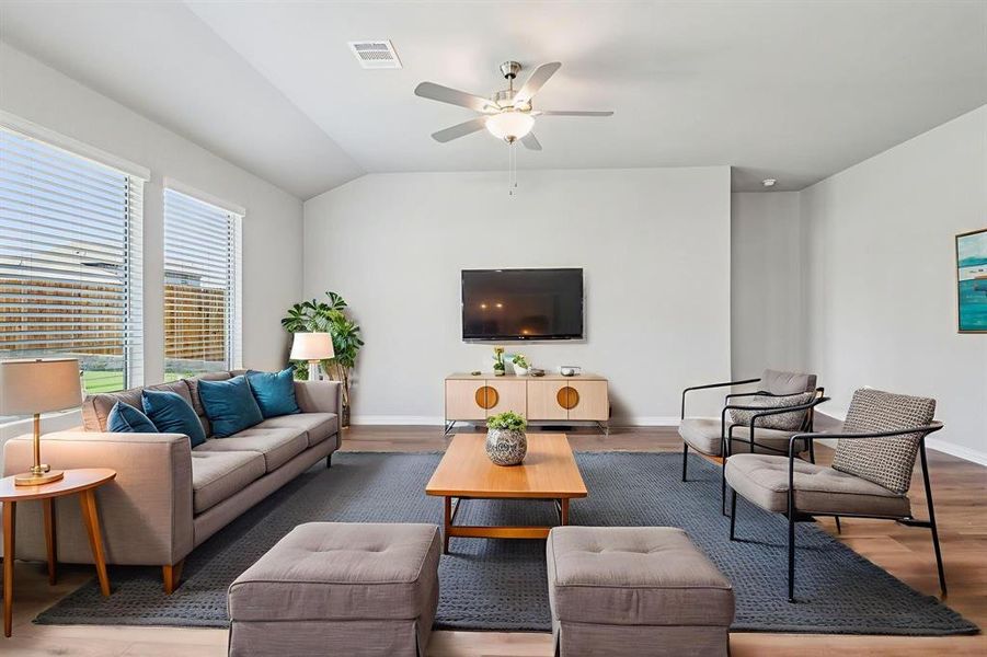 Photo is not of the actual home, but is an inspirational photo of builder’s model home and may depict options, furnishings, and/or decorator features that are not included.