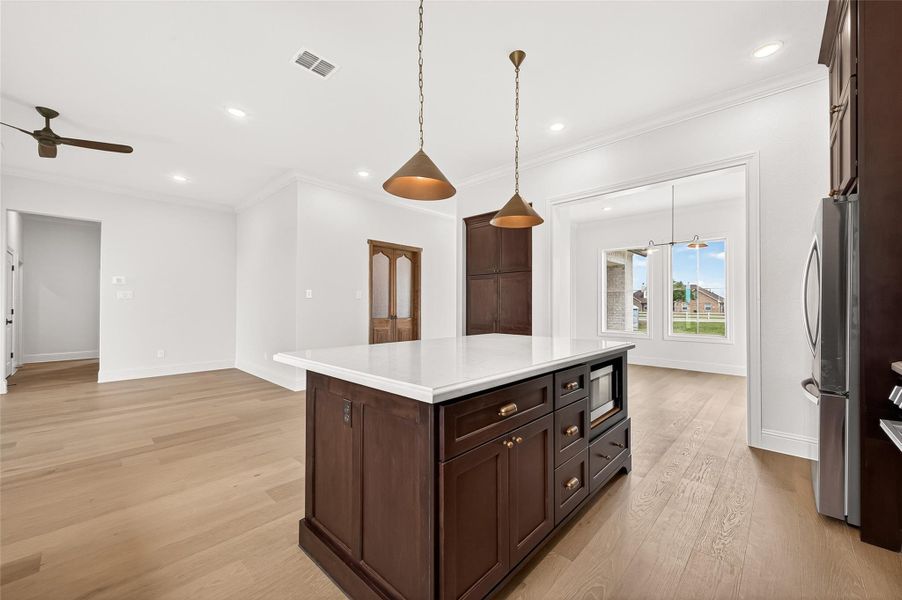 Furnished interior view inside a new home in , East Bernard (Image 9).