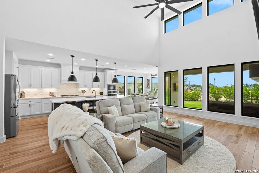 Furnished interior view inside a new home in Esperanza, Boerne (Image 16).