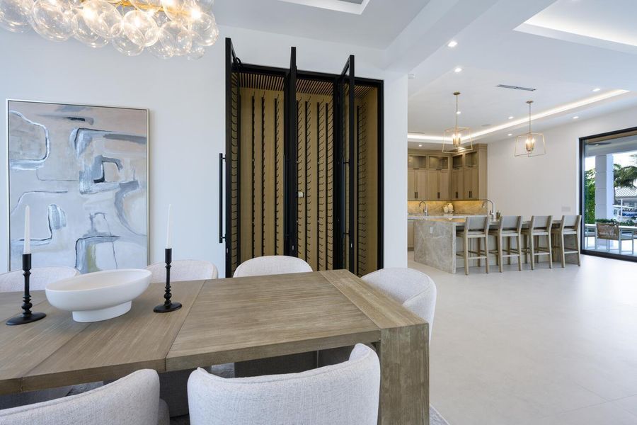 Furnished interior view inside a new home in , Palm Beach Gardens (Image 7).