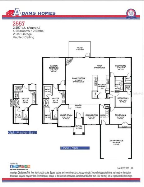 2D floor plan layout of this home in North Port, North Port, FL (Image 1). 2D floor plan layout of this home in North Port, North Port, FL (Image 1).