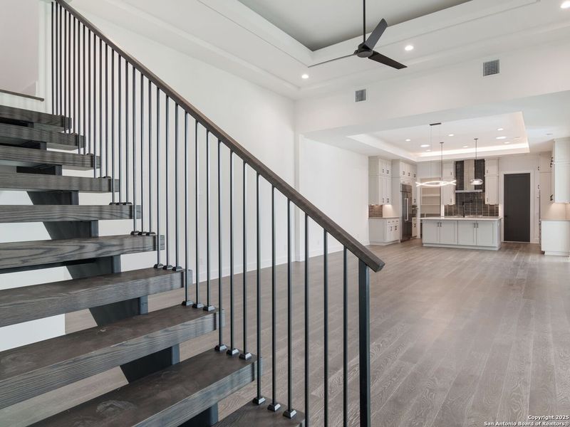 Spacious, unfurnished interior of a new home in Dominion Heights, San Antonio (Image 39). Spacious, unfurnished interior of a new home in Dominion Heights, San Antonio (Image 39).