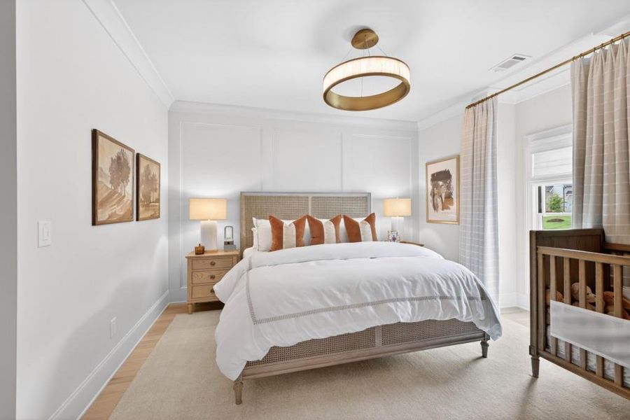 Furnished interior view inside a new home in , Braselton (Image 12).