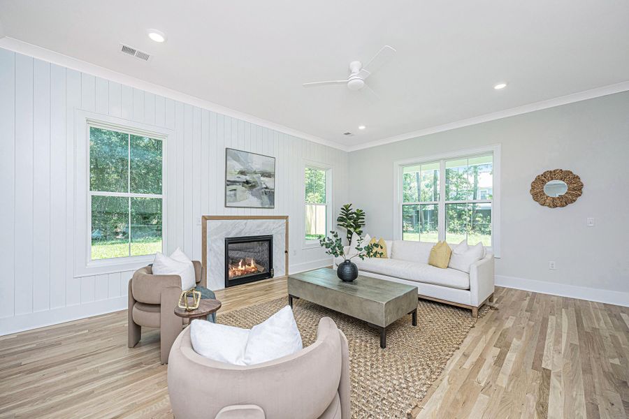 Furnished interior view inside a new home in , Mount Pleasant (Image 39). Furnished interior view inside a new home in , Mount Pleasant (Image 39).