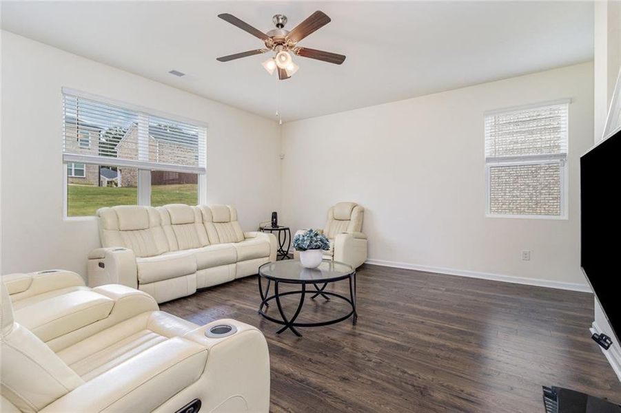 Furnished interior view inside a new home in Broder Farm, Stockbridge (Image 3).