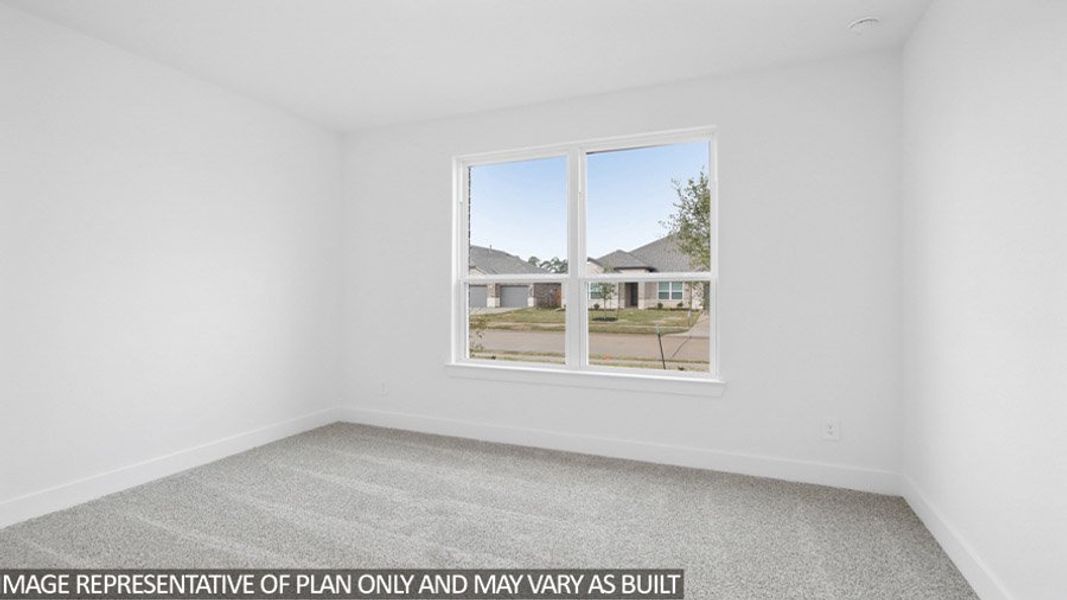 Representative unfurnished interior of a home built from the Garnet by D.R. Horton in Silverthorne, Conroe (Image 16). Representative unfurnished interior of a home built from the Garnet by D.R. Horton in Silverthorne, Conroe (Image 16).