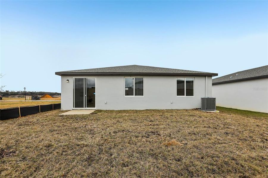 Exterior details and patio area of a home in Benton Hills - Classic Series, Brooksville (Image 23).