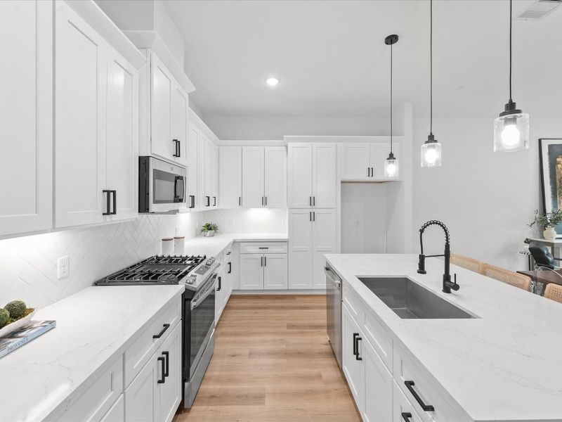 Furnished interior view inside a new home in , Houston (Image 10). Furnished interior view inside a new home in , Houston (Image 10).