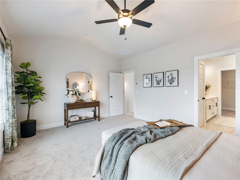 Furnished interior view inside a new home in Apalachee Overlook, Winder (Image 35).