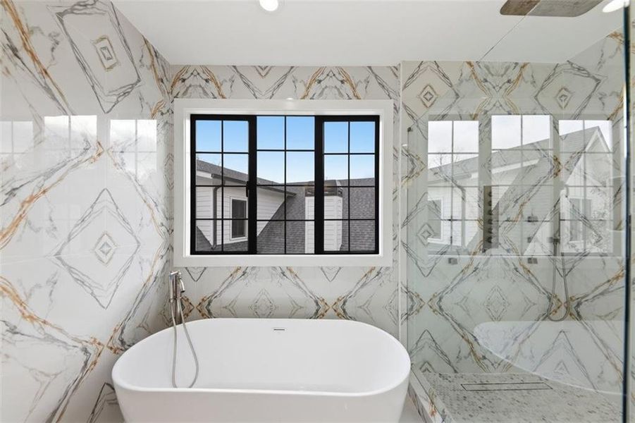 Furnished interior view inside a new home in , Brookhaven (Image 12).