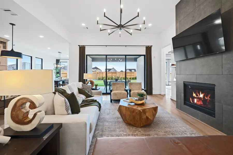 Representative furnished interior of a home built from the Riverwalk by HistoryMaker Homes in Attwater 65s - Signature, Waller (Image 5). Representative furnished interior of a home built from the Riverwalk by HistoryMaker Homes in Attwater 65s - Signature, Waller (Image 5).