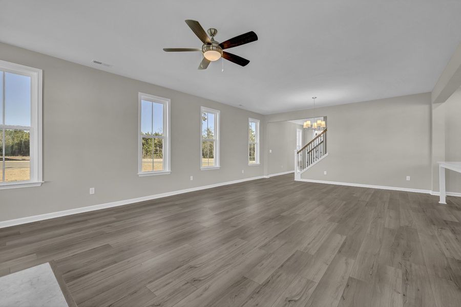 Spacious, unfurnished interior of a new home in Grand Park, Leland (Image 15).