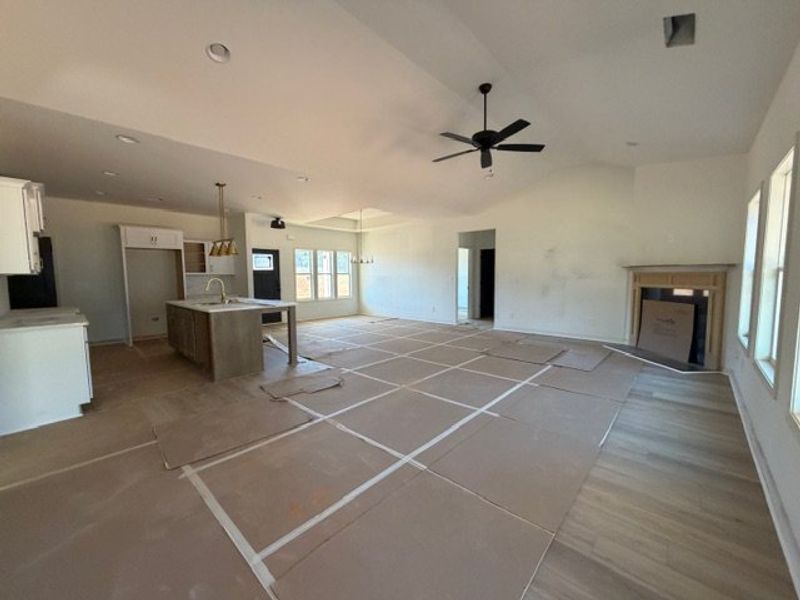 In-progress construction of a new home in Oakview, Pine Mountain, GA (Image 7).