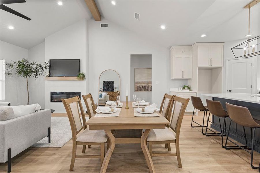 Furnished interior view inside a new home in , Waco (Image 11).