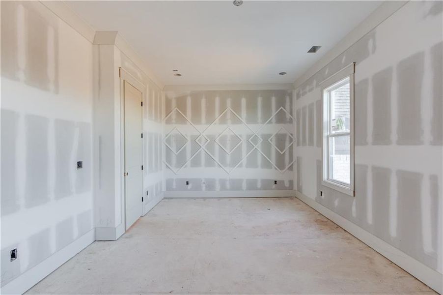 In-progress construction of a new home in , Buford, GA (Image 31).