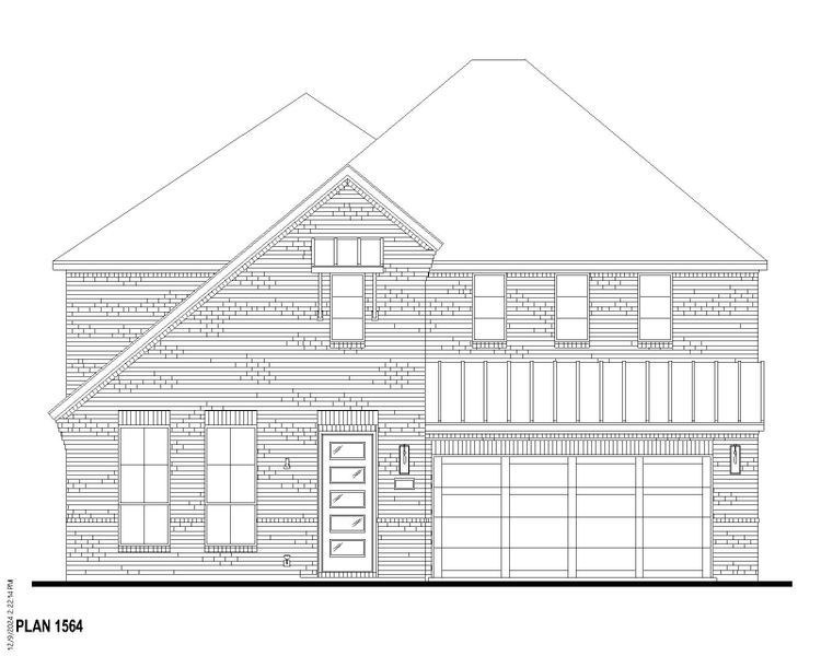 Plan 1564 Elevation C