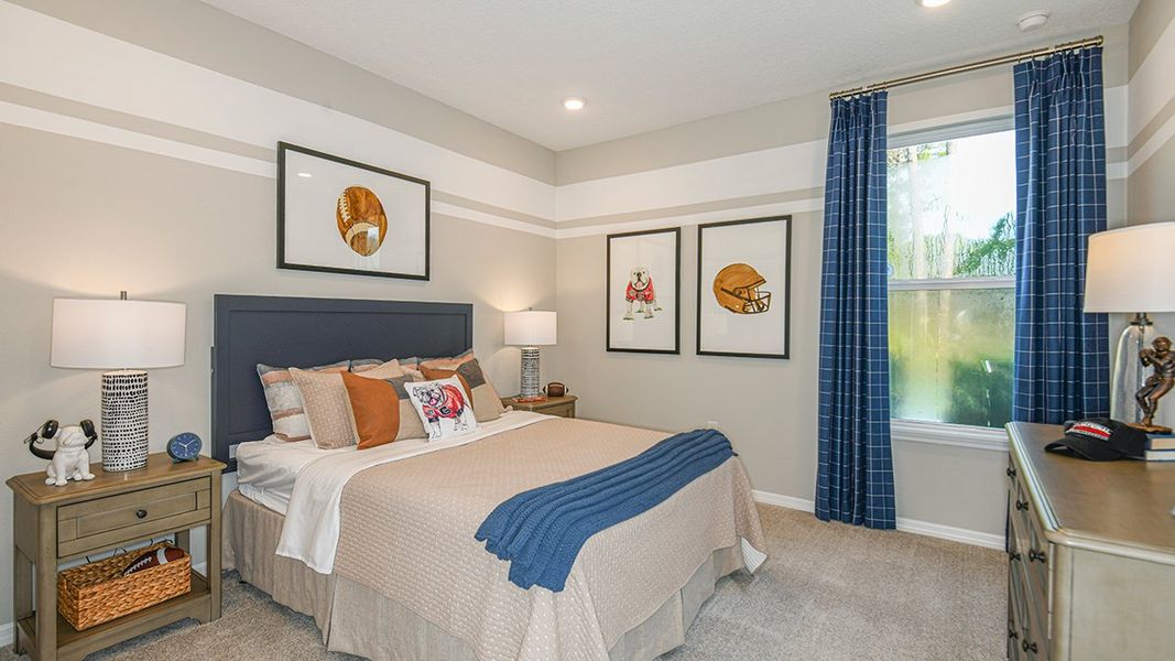 Representative furnished interior of a home built from the Magdalen by Taylor Morrison in Colbert Landings, Palm Coast (Image 12). Representative furnished interior of a home built from the Magdalen by Taylor Morrison in Colbert Landings, Palm Coast (Image 12).