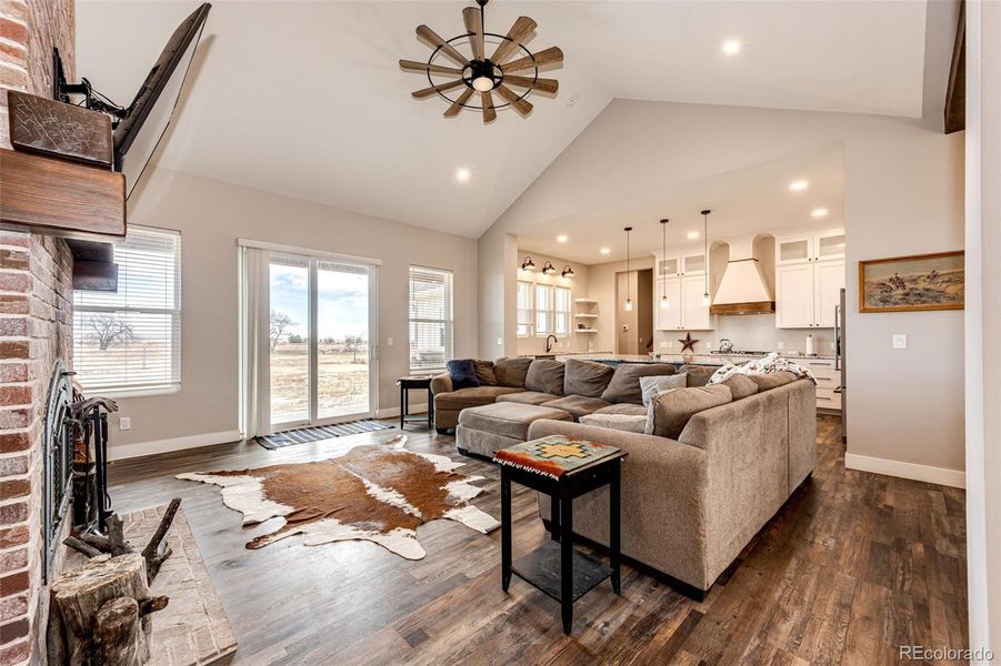 Furnished interior view inside a new home in , Peyton (Image 23).