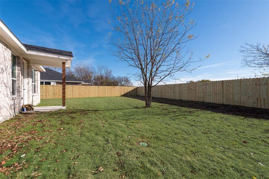 Exterior details and patio area of a home in , Forney (Image 4). Exterior details and patio area of a home in , Forney (Image 4).