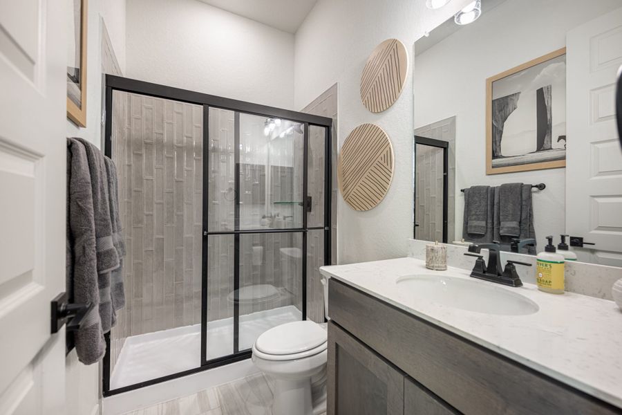 Furnished interior view inside a new home in Regency Ranch – New Phase Now Selling, Marion (Image 16). Furnished interior view inside a new home in Regency Ranch – New Phase Now Selling, Marion (Image 16).