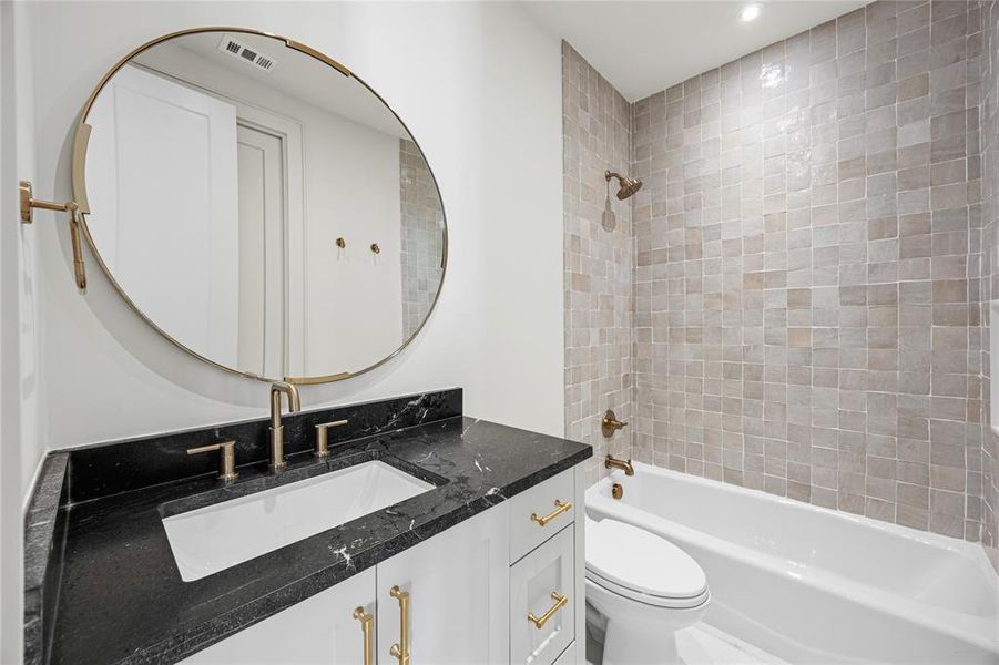 Furnished interior view inside a new home in , University Park (Image 29).