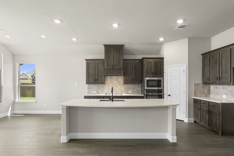 Furnished interior view inside a new home in Lovers Landing, Forney (Image 5).