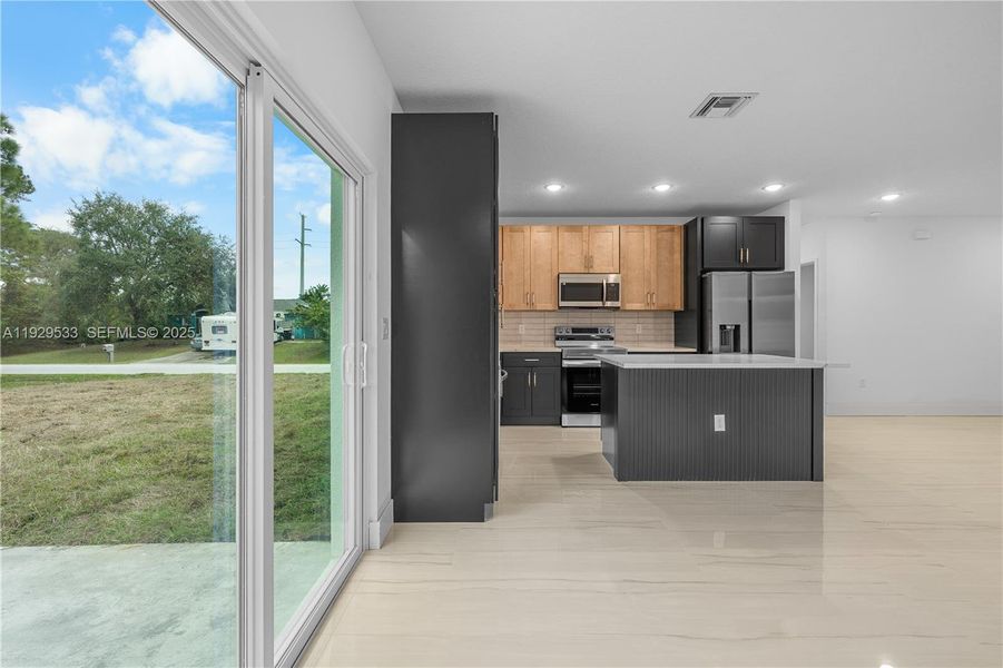 Furnished interior view inside a new home in , Palm Bay (Image 8). Furnished interior view inside a new home in , Palm Bay (Image 8).