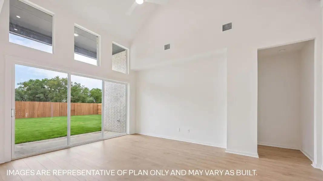Spacious, unfurnished interior of a new home in The Enclave at Bar W Ranch, Leander (Image 18).
