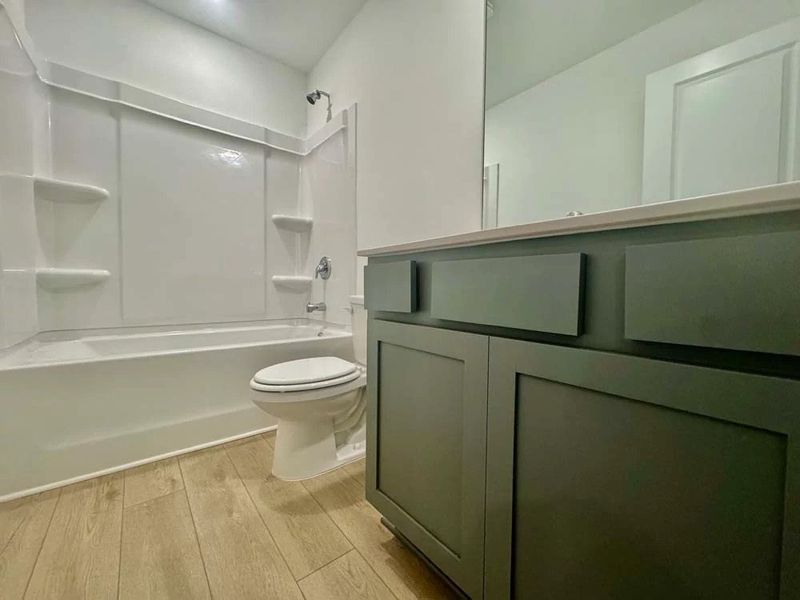 Bathroom Two featuring Minimalist Collection Finishes