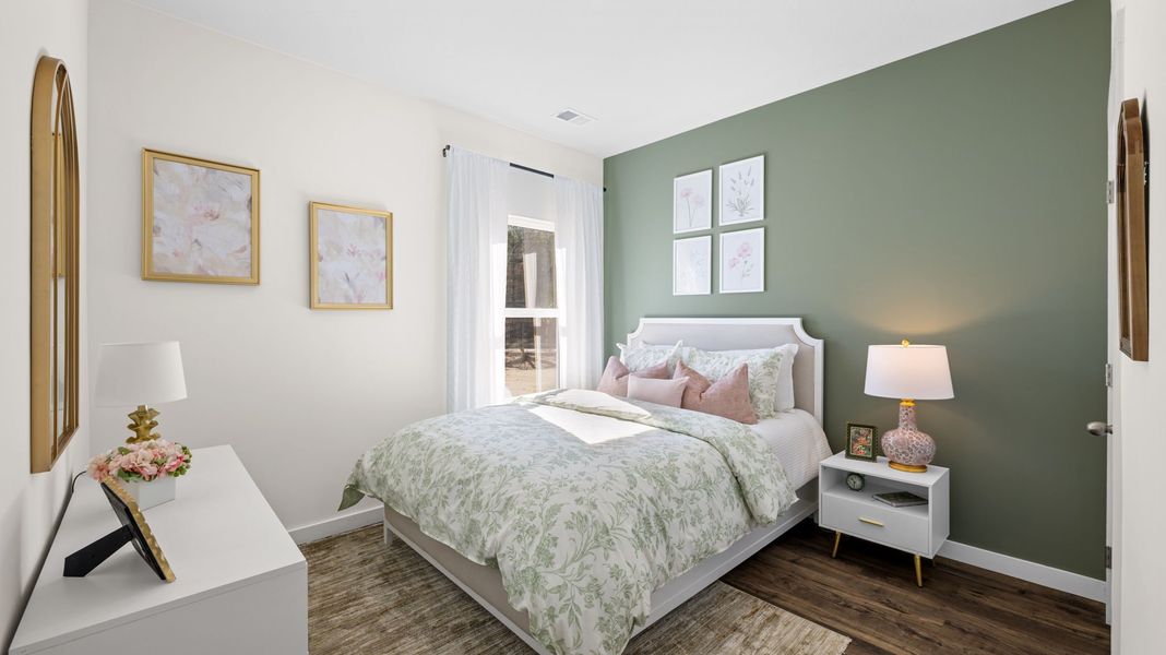Furnished interior view inside a new home in The Cove at Thrasher Landing, Hixson (Image 8).