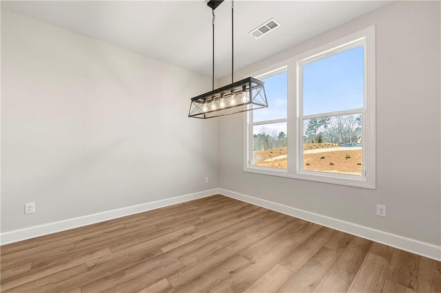 Spacious, unfurnished interior of a new home in Cresswind Georgia at Twin Lakes, Hoschton (Image 16).