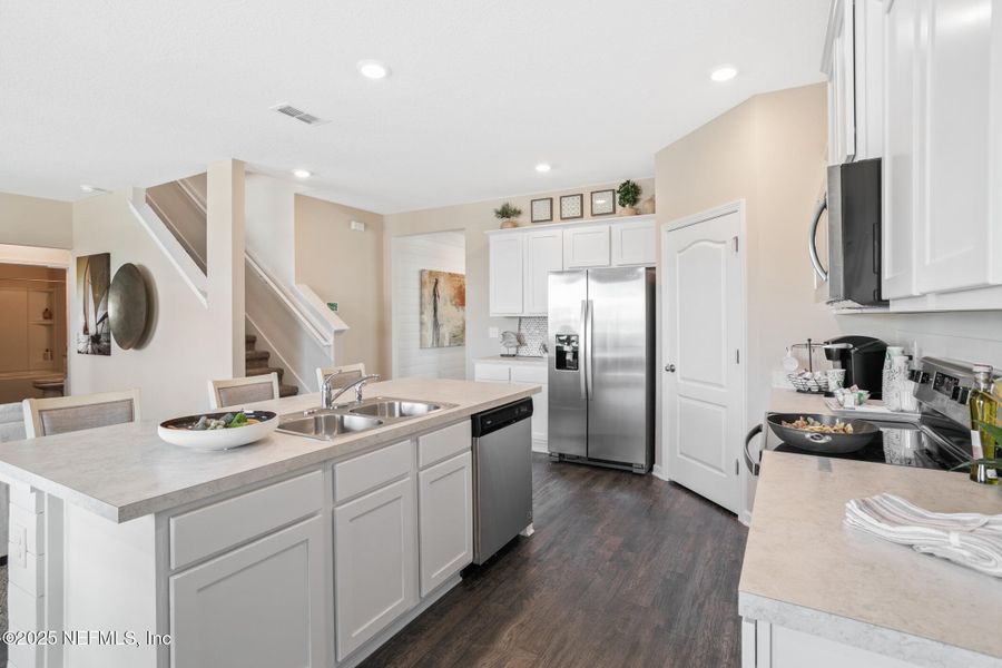 Furnished interior view inside a new home in Sawmill Branch, Palm Coast (Image 6).