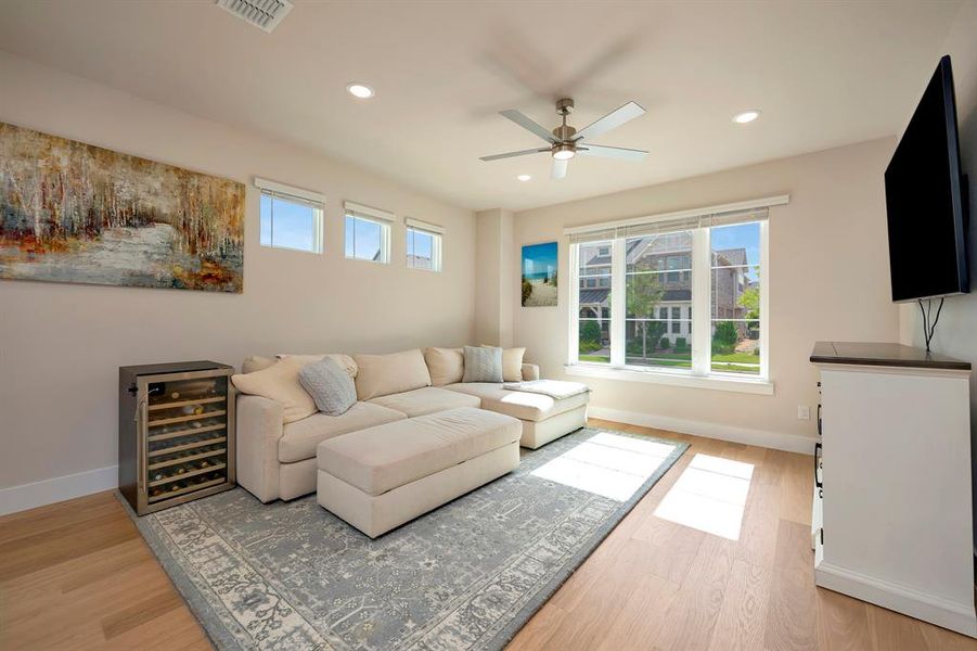 Furnished interior view inside a new home in , Arlington (Image 7). Furnished interior view inside a new home in , Arlington (Image 7).