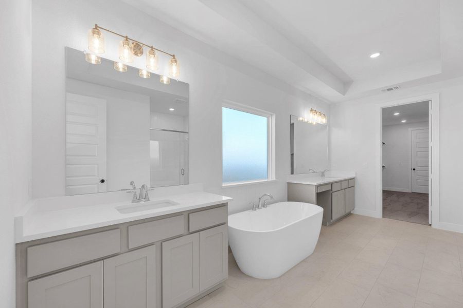 Furnished interior view inside a new home in Nolina, Georgetown (Image 5).