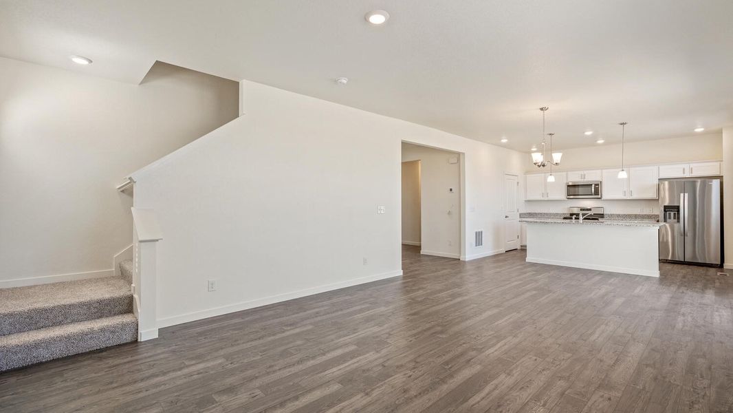 Spacious, unfurnished interior of a new home in Spring Valley Ranch, Elizabeth (Image 12).