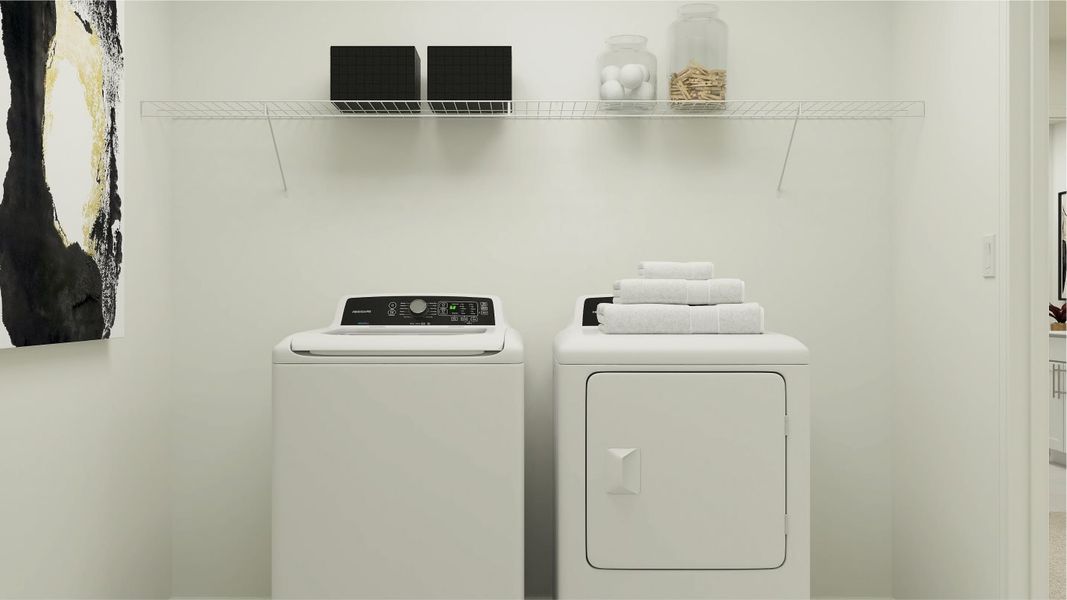 Eclipse laundry room