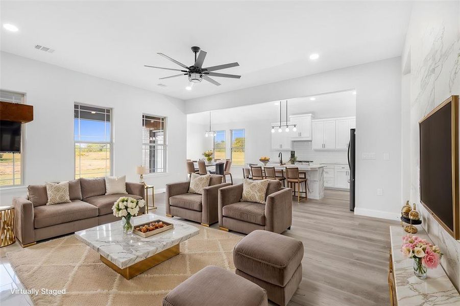 Furnished interior view inside a new home in , Alba (Image 9).