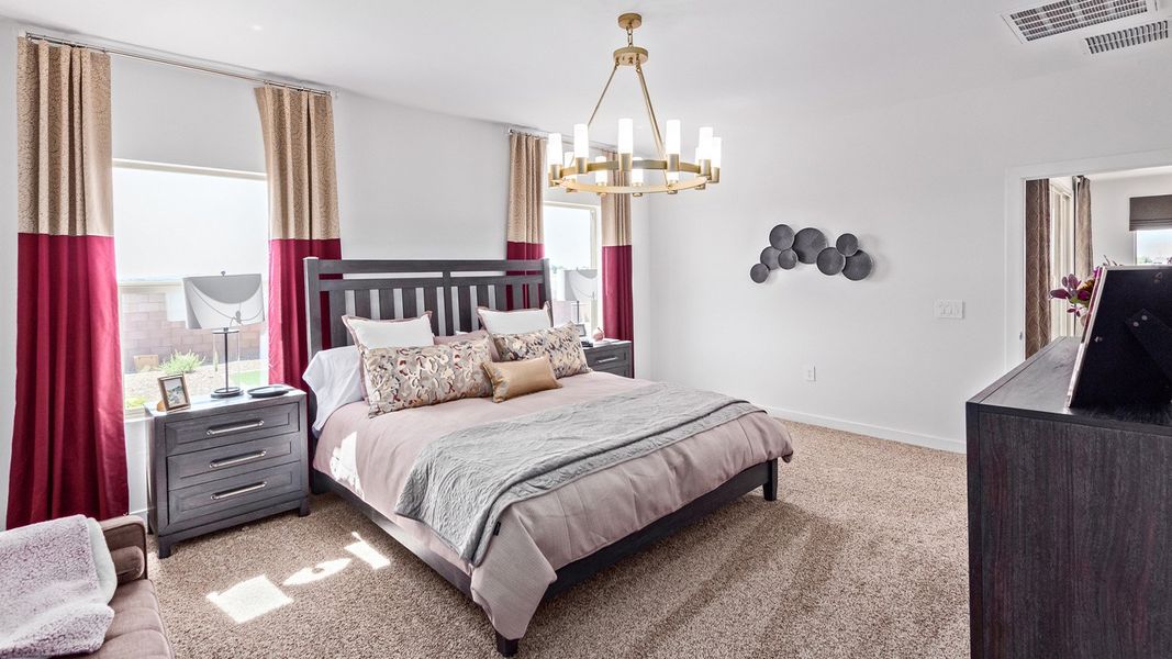 Representative furnished interior of a home built from the Citrine - Plan 5042 by D.R. Horton in Tortolita Trails, Marana (Image 21).