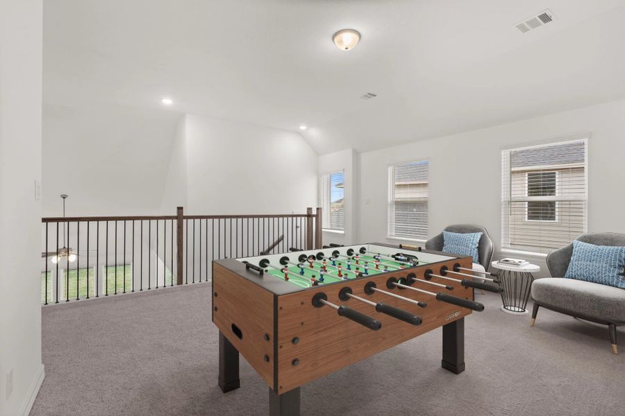 Furnished interior view inside a new home in Sunterra Lakes, Brookshire (Image 6).