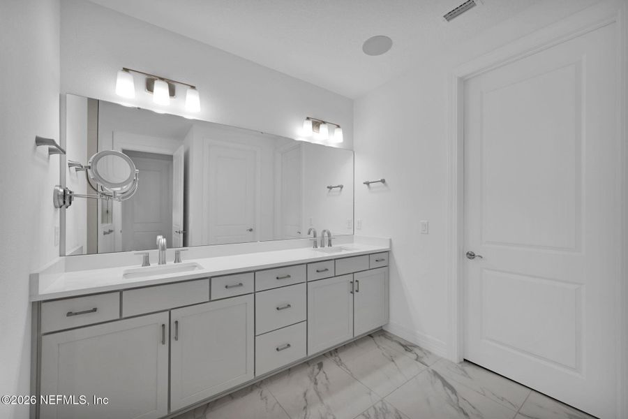 Furnished interior view inside a new home in , Jacksonville (Image 9).