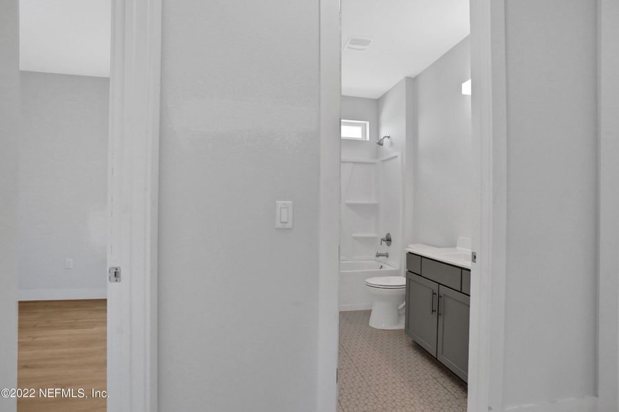 Furnished interior view inside a new home in TrailMark, St. Augustine (Image 14).