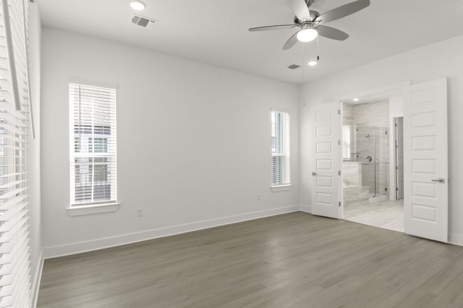 Spacious, unfurnished interior of a new home in Easton Park, Austin (Image 25).
