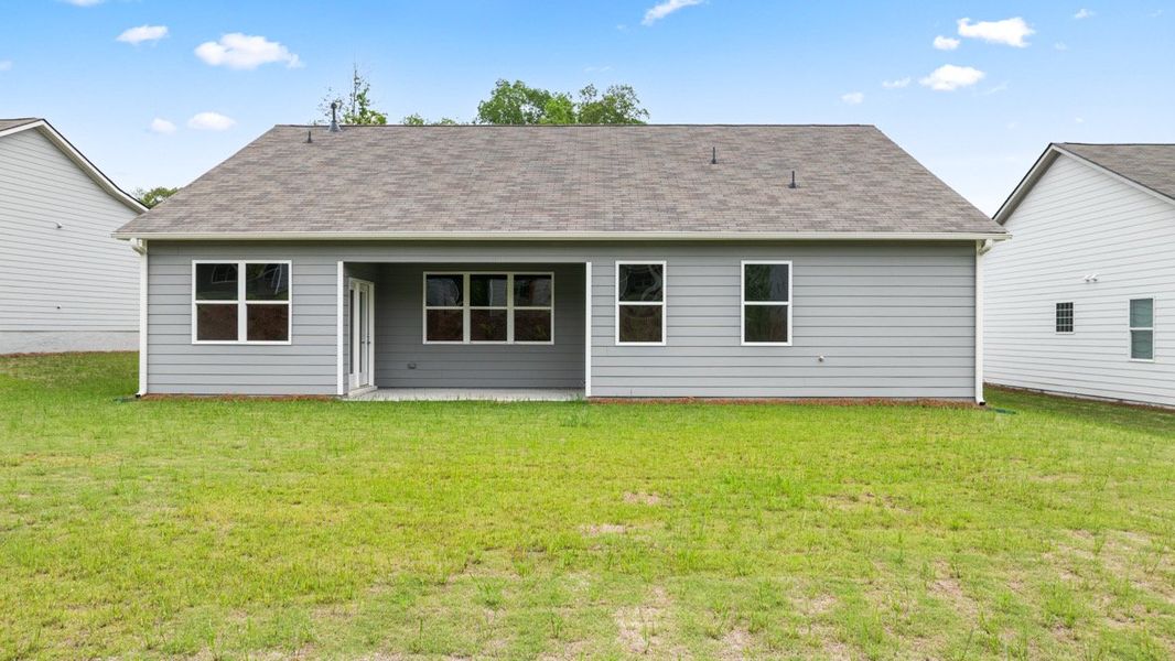 Representative exterior details of a home built from the Booth by D.R. Horton in Liberty Crossing, Braselton (Image 3).