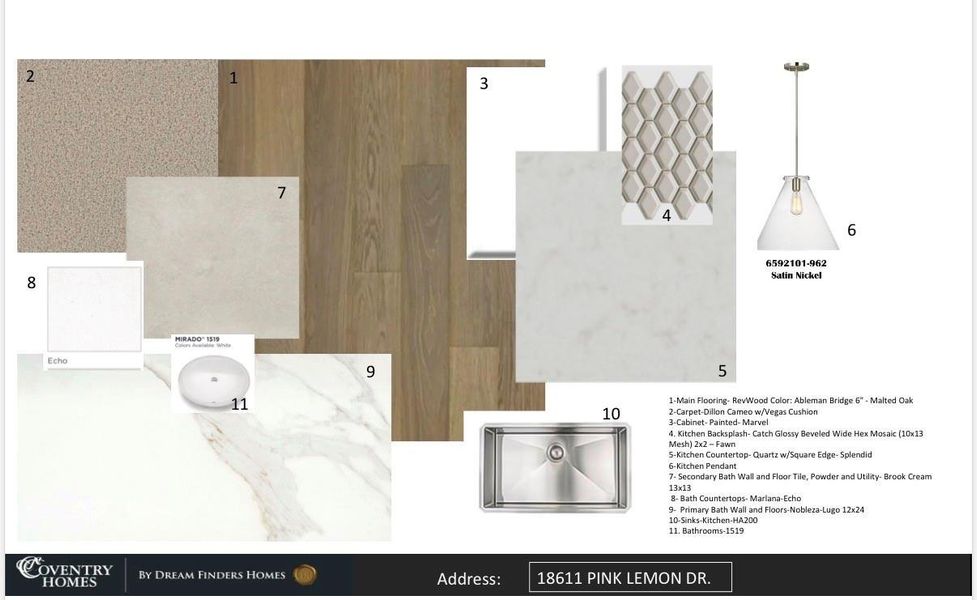 Sample of building materials used in homes in Valencia, Manvel (Image 10).