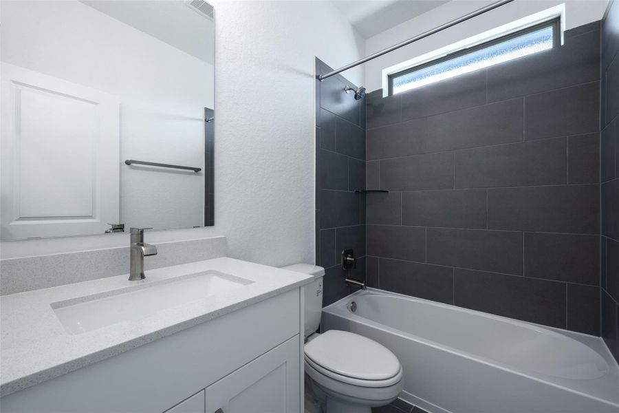 Furnished interior view inside a new home in The Porch at Du Pre, Buda (Image 4). Furnished interior view inside a new home in The Porch at Du Pre, Buda (Image 4).