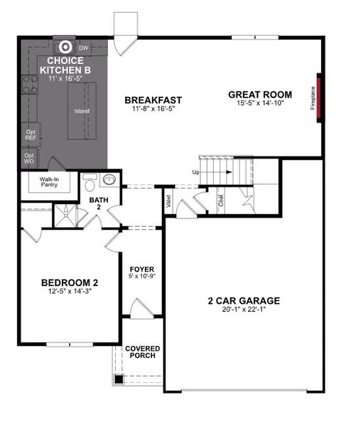 2D floor plan layout of this home in Somerset: Select Collection, Myrtle Beach, SC (Image 1). 2D floor plan layout of this home in Somerset: Select Collection, Myrtle Beach, SC (Image 1).