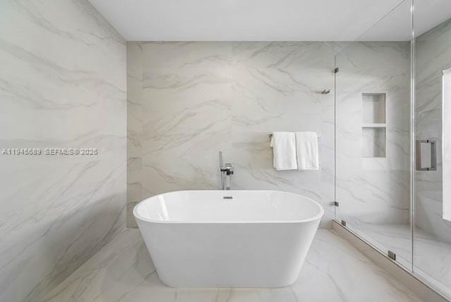 Furnished interior view inside a new home in , Pompano Beach (Image 17). Furnished interior view inside a new home in , Pompano Beach (Image 17).