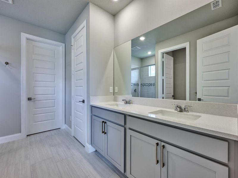 Furnished interior view inside a new home in Azalea, Port St. Lucie (Image 41).