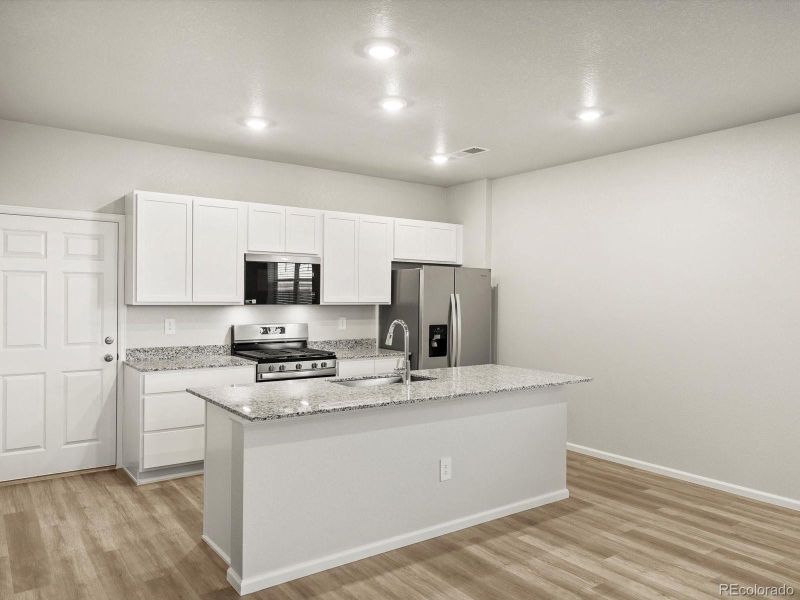 Furnished interior view inside a new home in , Aurora (Image 4).