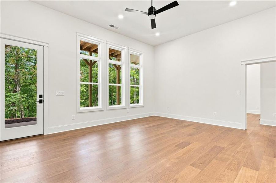 Spacious, unfurnished interior of a new home in , Waleska (Image 52). Spacious, unfurnished interior of a new home in , Waleska (Image 52).